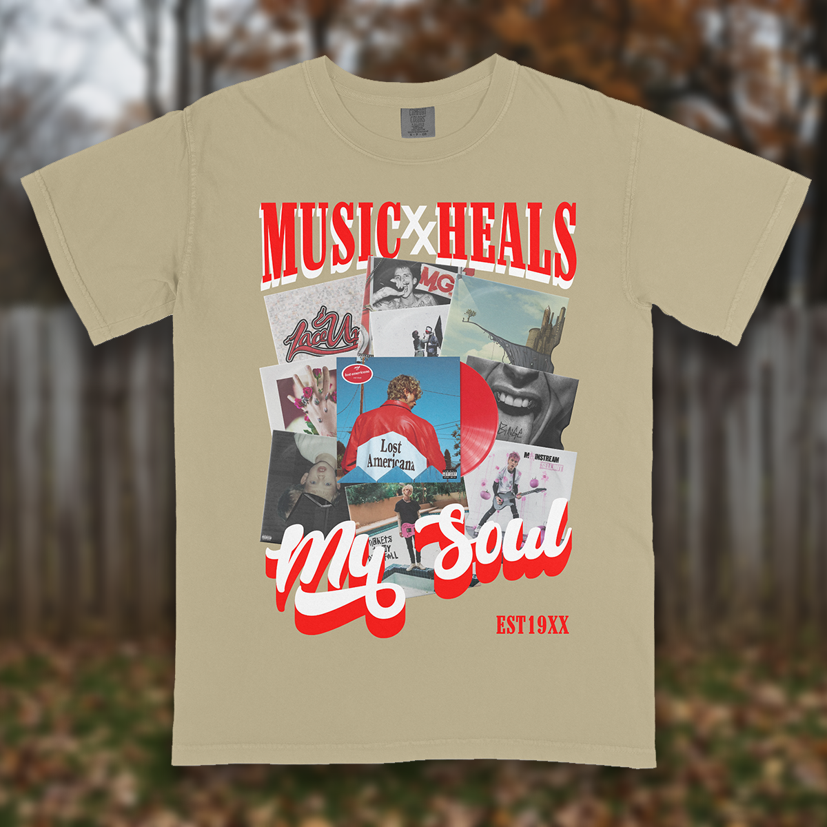 Music Heals My Soul 2.0 MGK inspired T-shirt
