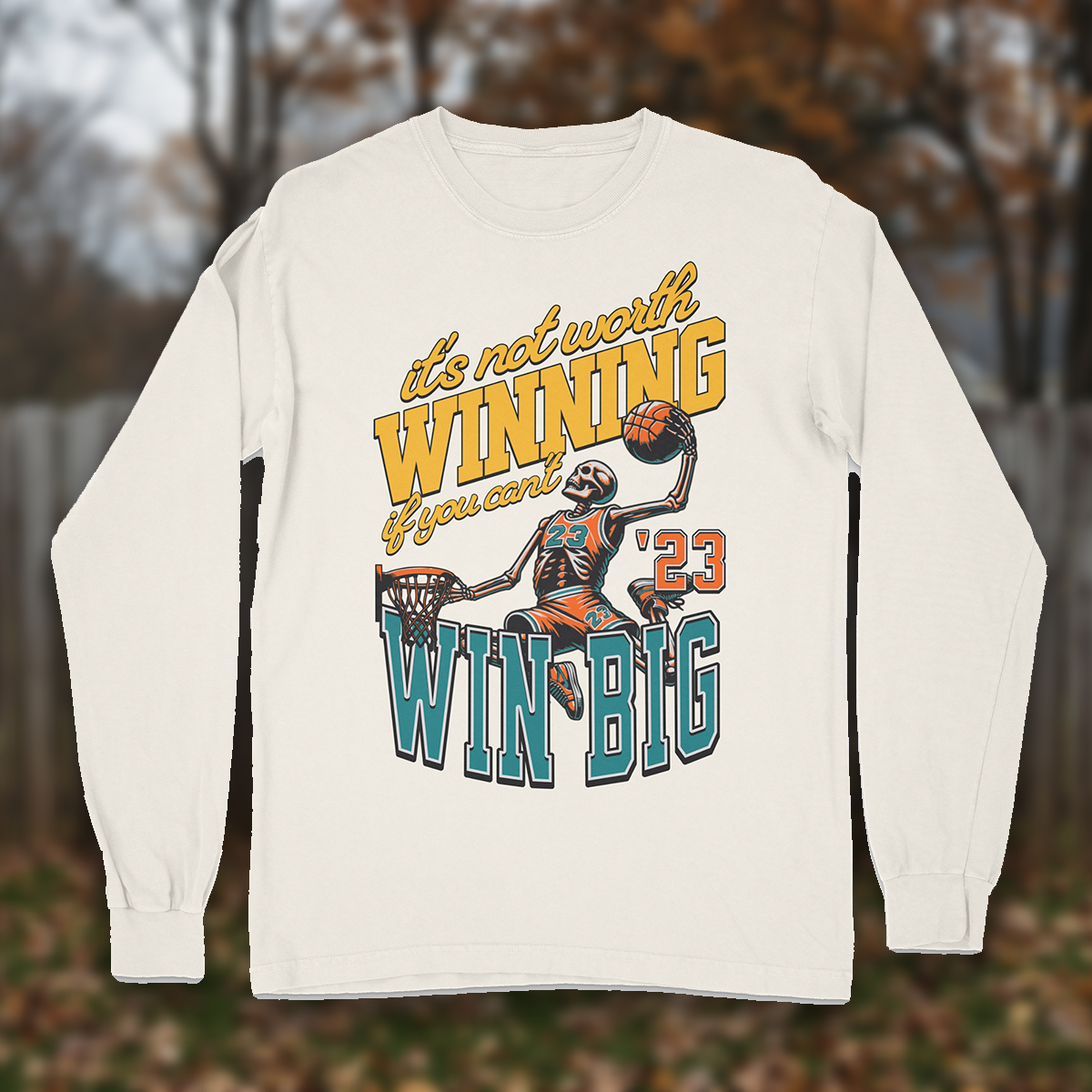 ADTR inspired Win Big Long Sleeve T-shirt