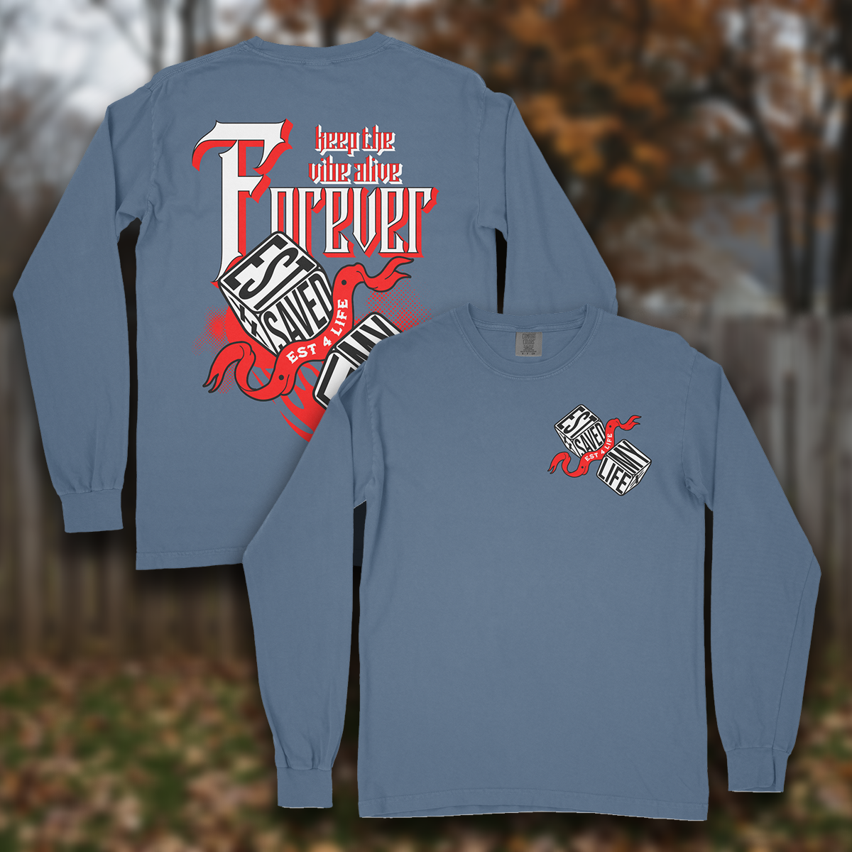 EST Saved My Life Long Sleeve T-shirt